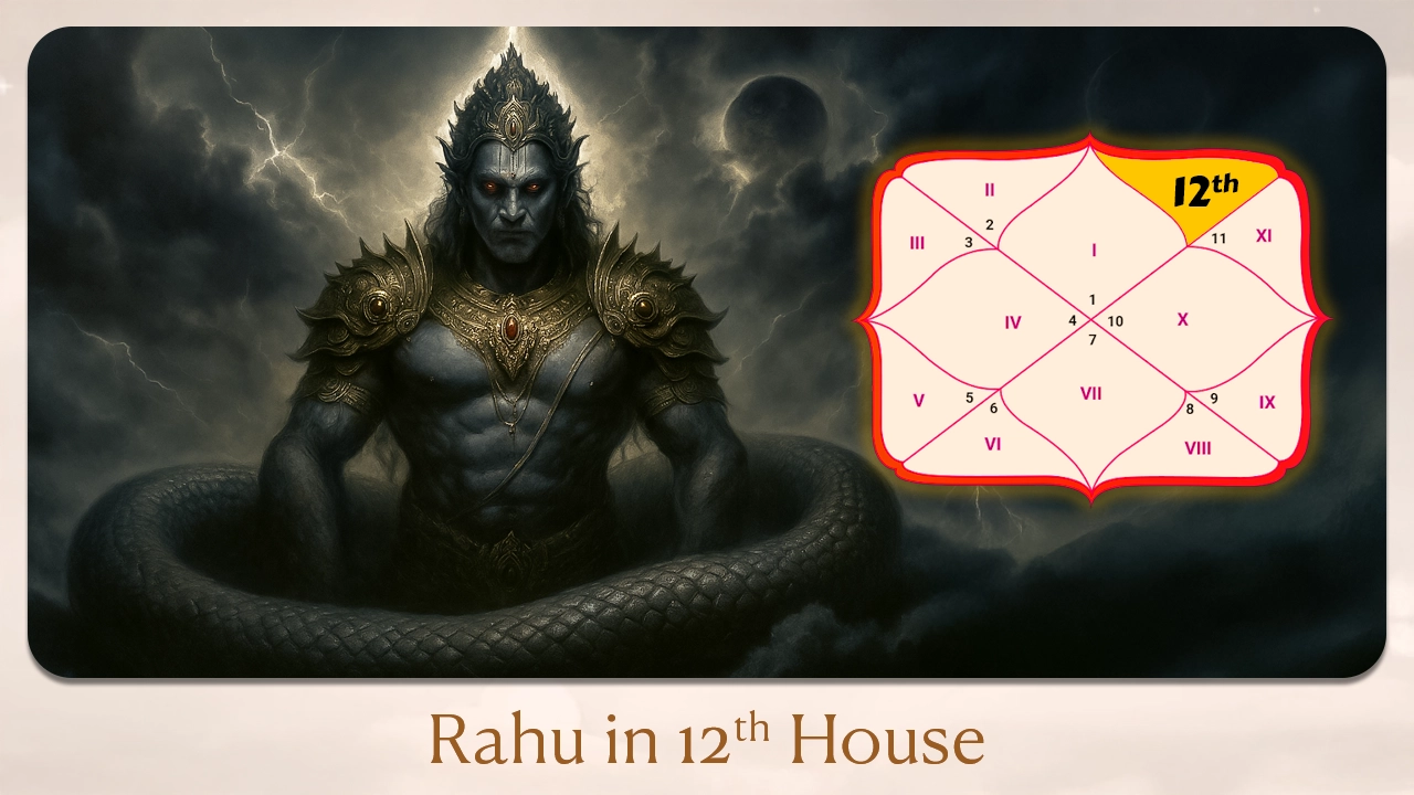 Rahu in the 12th house